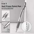 thumbnail image 3 of 4-in-1 Nail Dotting Pen Tool 4 Interchangeable Tips for Precise Nail Art Designs, 3 of 8