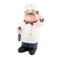 thumbnail image 1 of Miniature Chef Decoration,American Vintage Country Happy Chef Statue Chef Table Decor Sleek Aesthetic, 1 of 5