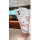 thumbnail image 1 of Nuevo estilo hello lindo gatito 3D gato espejo de maquillaje móvil TPU + PC funda de teléfono para iphone 15 14 13 12 11 pro max con soporte, 1 of 4