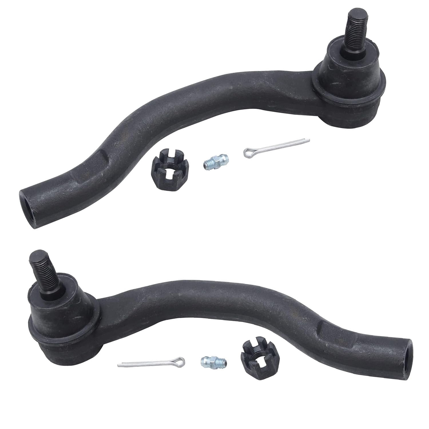 Detroit Axle - 8pc Suspension Kit for 2008-2012 Honda Accord, 2009-2014 TSX, 2 Upper Control Arms w/Ball Joints, 2 Lower Ball Joints, 2 Outer Tie Rods, 2 Sway Bars Replacement