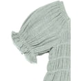 thumbnail image 2 of Modern Moments by Gerber Baby Girl Smocked Bubble Romper, Sizes 0/3 Months - 24 Months, 2 of 7