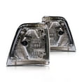 thumbnail image 2 of For 1992 93 94 1995 Toyota Pickup 2WD Corner Lights Driver and Passenger Side Pair Amber and Clear Lens With Chrome Trim For TO2520127, TO2521129 | 81620-35100, 81610-35100, 2 of 9