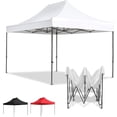 thumbnail image 1 of Carpa Toldo 2x3M Reforzado Plegable Impermeable Facil Armado Y Transporte para Jardín Casa Exterior Uso Rudo Acero Lona (Blanco), 1 of 7