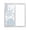 Light Blue Grey, variant on Non-Adhesive Static Cling Window Tint, Burnt Orange Grey Window Privacy Film Frosted, Oil Painting Modern Abstract Art Insulated Windows Frosted Films for Living room, 35.4 x 78.7 Inches