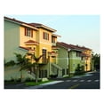 thumbnail image 2 of 12 in. W x 36 in. H , Standard Cathedral Top Center Mullion, Open Louver Shutters, Includes Matching Installation Spikes (Per Pair), 002 - Black, 2 of 7