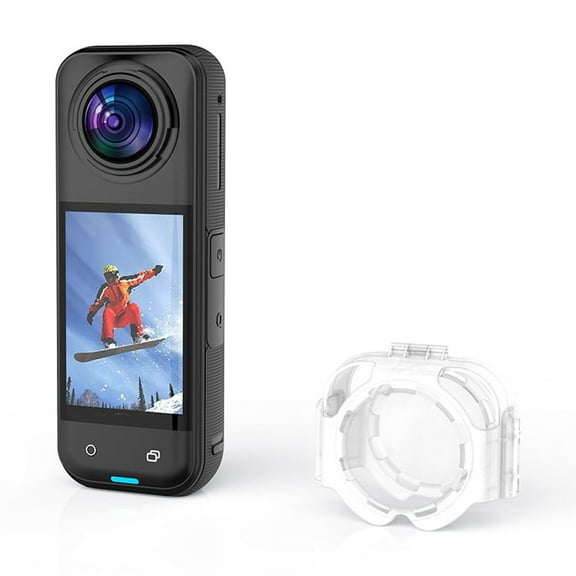 Protective Mirror For Insta360 X5 Sports Camera Anti-fog Lens Cap Protective Cover Drop Shield Lens Protector Accessories