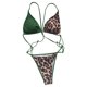 thumbnail image 4 of Traje de baño de una pieza para mujer Bikini Traje de baño de color sólido Traje de baño de empalme Mujer Fridja  nalpqowj62426, 4 of 8