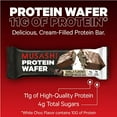MUSASHI Protein Wafer Bar, MMF7 11g Protein, 4g Total Sugars, Vanilla