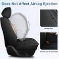 thumbnail image 2 of HQBQBUG Rhinestone Seat Covers for Subaru Crosstrek 2016-2024 2025,Glitter Crystal Premium Waterproof Leather Seat Protector Compatible Airbag Black,Full Set(2 Row 5 Seats), 2 of 9
