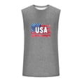thumbnail image 5 of BRGZLK Mens Tank Tops Beach Summer Sleeveless Shirts Fashion Independence Day Printed Vacation Tanks Muscle Gym Tank Top, 5 of 6