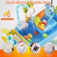 thumbnail image 3 of Imountek 3 in 1 Kids Water Play Table with Electric Faucet, Kitchen Sink & Fishing Game, Role Play Toy for Toddlers Ages 3+, Blue, 3 of 15