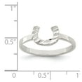thumbnail image 5 of Auriga Fine Jewelry 925 Sterling Silver Horseshoe Ring for Women Size- 8, 5 of 6