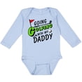 thumbnail image 3 of Inktastic Going Golfing with my Daddy- kids golf Boys or Girls Long Sleeve Baby Bodysuit, 3 of 5
