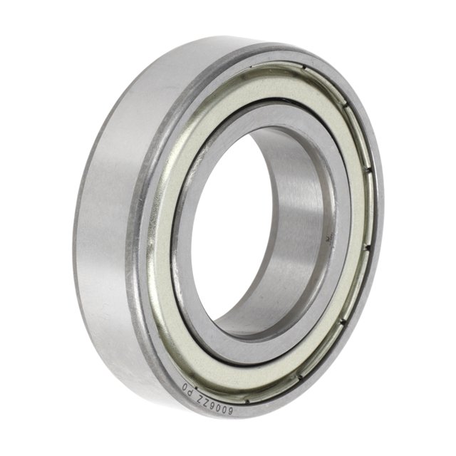 Unique Bargains Roulements à Billes Rainures Profondes 6006ZZ P0 30x55x13mm Roulements Lubrifiés Double Joint Métallique Ton Argent Scooter Planche à Roulettes Roue