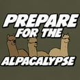 thumbnail image 3 of CafePress - Prepare For The Alpacalypse Dark T Shirt - Men's Classic Graphic Cotton T-Shirt, 3 of 4