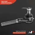 thumbnail image 5 of A-Premium 14Pcs Front Suspension Kit, Upper Lower Control Arm Sway Bar Link Kit Tie Rod End Idler Arm Pitman Arm Compatible with Ford F-150, F-150 Heritage, F-250, Expedition & Lincoln Navigator, 5 of 9