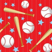 Baseball Table Cover - Rectangle - 54in. x 108in. - 1 Piece (fdp93114)
