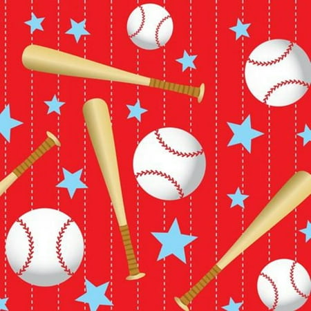 Baseball Table Cover - Rectangle - 54in. x 108in. - 1 Piece (fdp93114)