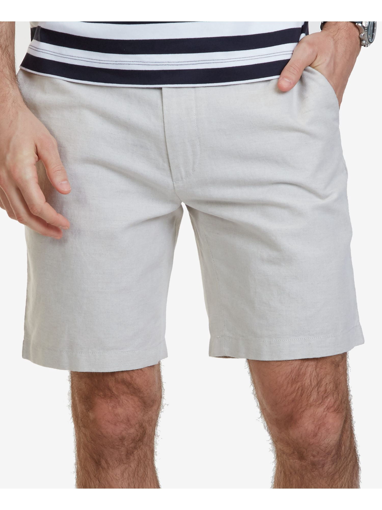 NAUTICA Mens Beige Classic Fit Chino 