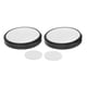 thumbnail image 1 of 2 uds espejo retrovisor auxiliar para punto ciego de coche 360 grados gran angular rotación ajustable redondo negro, 1 of 14