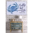 thumbnail image 2 of Maryland, Crabby but Cute Sentiment (36x54 Giclee Gallery Art Print, Vivid Textured Wall Decor), 2 of 3