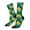 2 Black-2, variant on Tropical Fruit Pattern Sport Socks for Women and Men Crew Socks Sporty Calf Socks Casual Socks