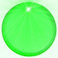 thumbnail image 1 of Blinkee 310054 Light Up Round Badge Pin, Green, 1 of 1