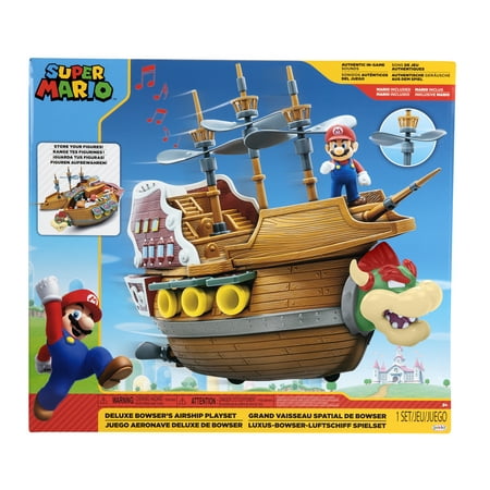 Nintendo Super Mario DLX Bowser's Airship Playset