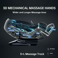 thumbnail image 4 of Massage Chair Full Body with Heat, Full Body Zero Gravity SL-Track Shiatsu Massage Chair, 3D Massage Chair with Foot Massage, Bluetooth, Wireless Phone Charger MU412, 4 of 9