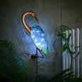 thumbnail image 6 of Teresa's Collections 42.91" H Heron Outdoor Solar Lights, Lawn Ornaments Solar Garden Light for Yard Patio Garden Decor, 6 of 11
