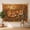 C, variant on XaaKee Room Tapestry, Golden Woodland Foxes Wildlife Scene, High-Quality Polyester Wall Tapestry, 60x40Inch