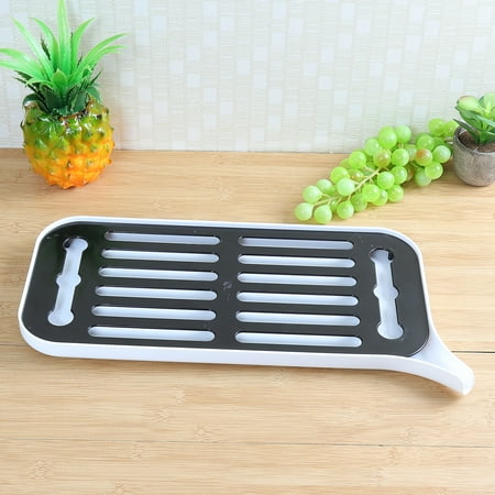 Dish Drainer for Kitchen Counter, Plate Drainer Tray Sink ...