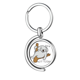 thumbnail image 1 of Las ramas de los canguros duermen. Rotating keychain Metal Keyring Holder, 1 of 2