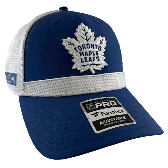 Toronto Maple Leafs Fanatics NHL Blue Mesh Ball Cap
