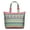 Artistic, variant on Bee Pattern Travel Bag, Bumble Bee Cartoon Print Weekender Duffel Tote, Honeycomb Design Lightweight Multipurpose Carry-on for Women