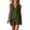 #01 Army Green 【Mix & Match: Stock Up on Your Favorite Colors】, variant on Women's Cotton Blend Sleeveless V-Neck Loose Casual Shorts Set, Mid Waist Elastic Waistband, Soft Breathable Fabric, Perfect for Summer Beach Vacation | TruBelle,Gray XL