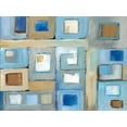 thumbnail image 2 of Nan 18x15 Black Ornate Wood Framed with Double Matting Museum Art Print Titled - Variation on Greek Key II, 2 of 4