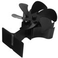 thumbnail image 1 of EeaseMX Ventilador de chimenea de 5 aspas con energía térmica, ventilador de estufa ecológico, 1 of 7