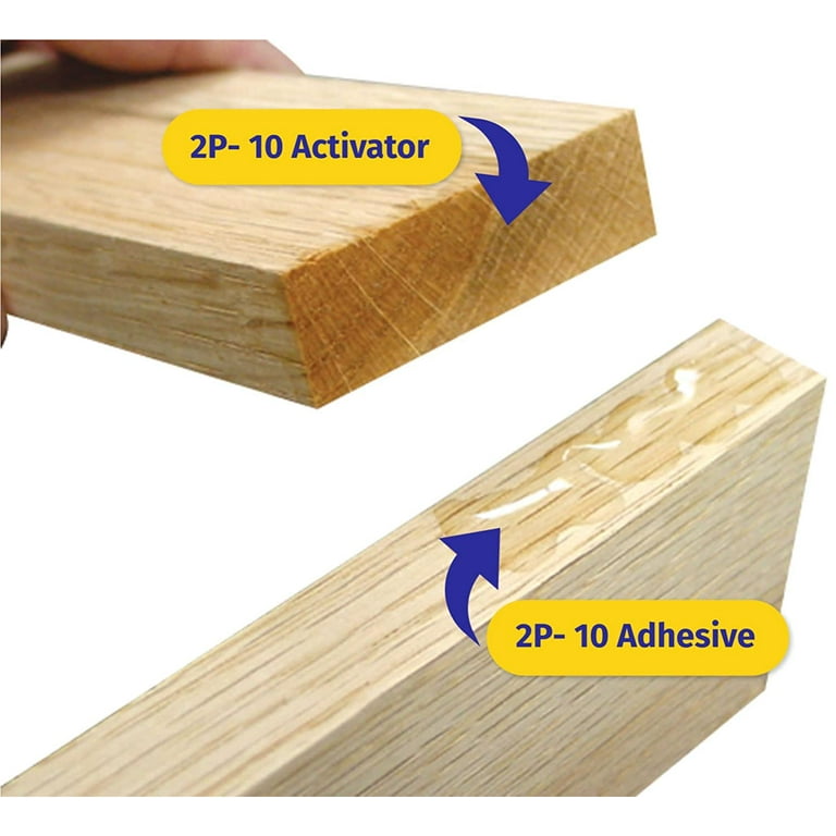 FastCap 2P-10 Professional Thin 10 oz Wood Formula Super Glue Adhesive,  2-Pack