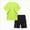 A3-Green, variant on Tween Boy 11-13T Athletic Clothes Set Quick Dry 2PC Set Short Sleeve T-Shirt And Loose Shorts Outfit Set Gibobby,12-13 Years,Blue