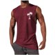 thumbnail image 1 of Hombres Sudadera Casual Cuello Redondo Tanque Deportivo sin Mangas, 1 of 5