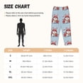 thumbnail image 4 of Lsque merry Christmas rabbit Print Women's Pajama Pants, Lounge Pant - Comfortable Home Wear,Elastic Waistband, Stylish Design-Small, 4 of 9