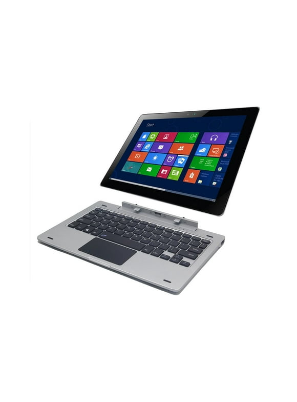 Supersonic SC-4032WKB - Tablet - with detachable keyboard - Intel - Windows 10 - 4 GB RAM - 32 GB SSD - 10.1" IPS touchscreen 1280 x 800 - gray