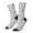 2 Black-2, variant on winter Ski Element Crew Socks for Men & Women, Breathable Casual Athletic Ankle Socks