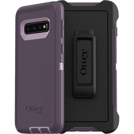 OtterBox Defender Series Screenless Edition Case for Samsung Galaxy S10 (Not S10e/Plus) - Non-Retail Packaging - Purple Nebula