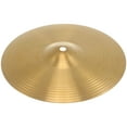 thumbnail image 1 of UPGRATOR Hi-hat Cymbal Brass Round For Beginners 1Pack, 1 of 7