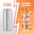 thumbnail image 4 of (Pack Of 12) No Cap Soda Pop Soda Postbiotic Tangy Orange 16 Fo, 4 of 5