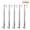 Nickel, variant on Adjustable Over Door Wreath Hanger - for Front Door, 15.3"-25.5" Length, Nickel