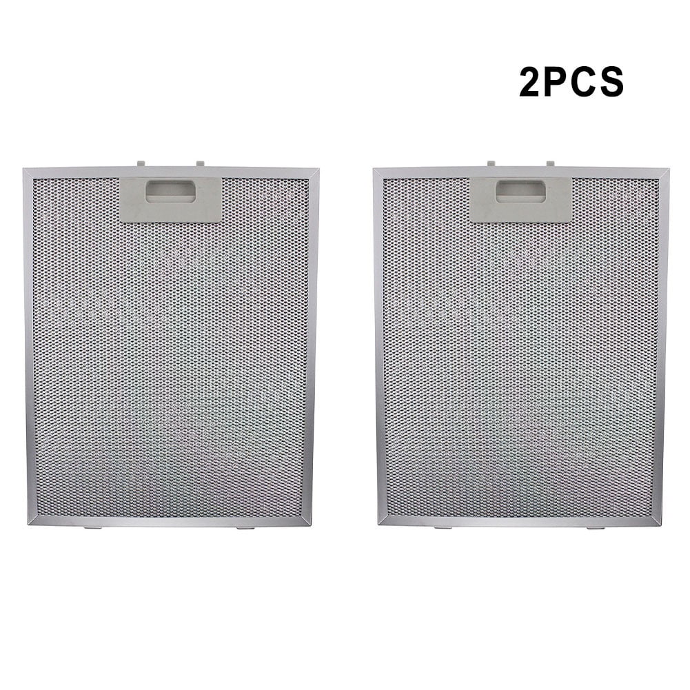 2Pcs Range Hood Grease Filter -10.4x12.8x0.36 inches Thickened Aluminum Frame with 5 Layers of Aluminum Mesh