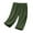 Army Green, variant on Women Lightweight Capris, Plus Size Ice Silk Cropped Pants for Hiking Workout Loungewear Capris Trousers with Zip Pockets Ladies Cropped Pants Dark Gray S